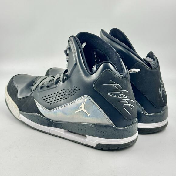 Nike Air Jordan SC-3 Men’s SIZE 17 Anthracite Black Cool Grey 629877-015 EX Cond - Picture 6 of 12